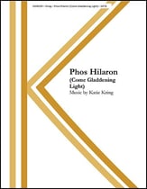 Phos Hilaron SATB choral sheet music cover